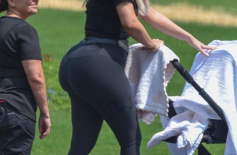 Khloé Kardashian Hits the Gym After Saying She Wants to Tone Her Big ‘Booty’ Post-Pregnancy